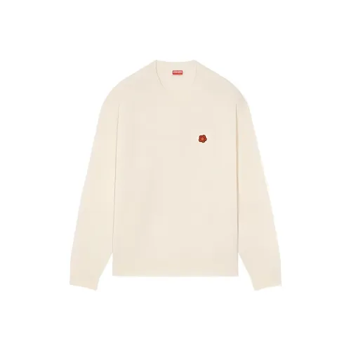 KENZO Экрю Мужские Свитера