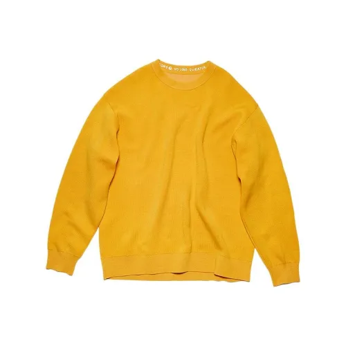 Acne Studios SS22 Свитер Мужской Темно-желтый