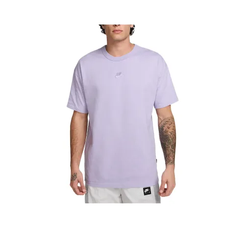 nike Sportswear Essentials Series Устойчивые Материалы Премиум T-Shirt Мужской Фиолетовый