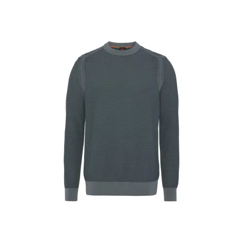 Hugo Boss Серые Мужские Свитера