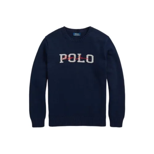 Polo Ralph Lauren FW22 Трикотаж Мужской Морской Синий