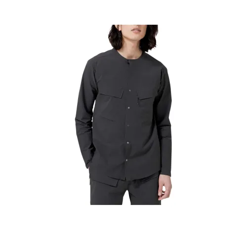 lululemon LAB Collection Упаковка Рубашка Мужская Графитовый Серый