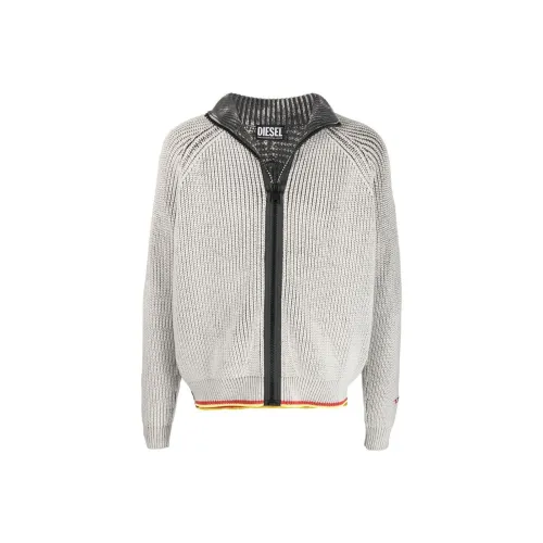 DIESEL Серые Мужские Свитера