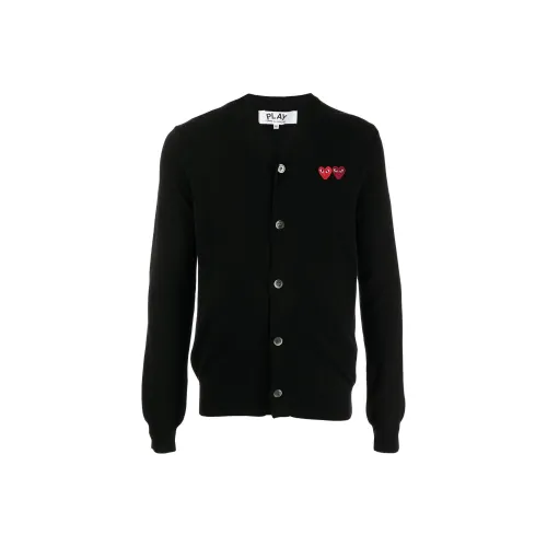 CDG Collaboration Черные Мужские Свитера