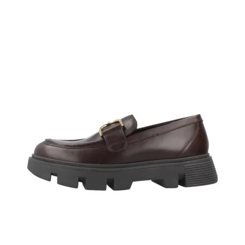GEOX D Vilde Лоферы Женские Коричневый