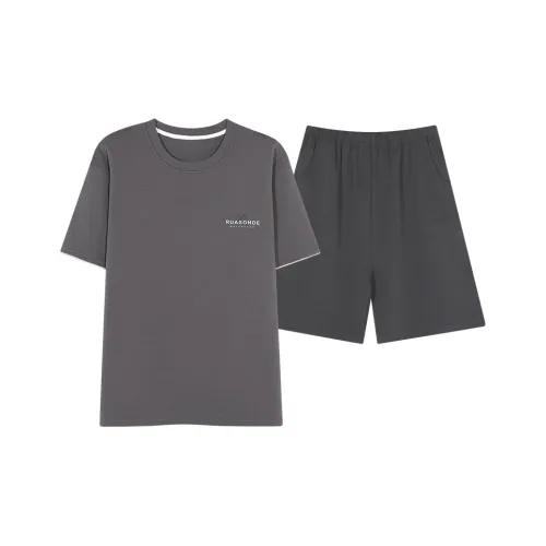 ROUKEER Мужские пижамные комплекты