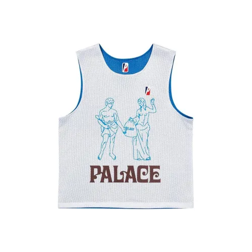 PALACE Белый Синий Унисекс Майки