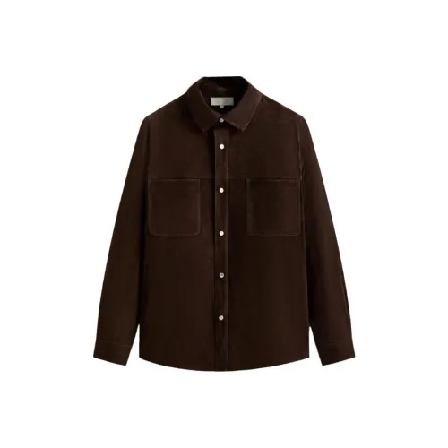 KITH FW24 Apollo Рубашка Мужская Умбра