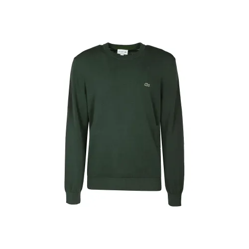 LACOSTE FW22 Свитер Мужской Зеленый