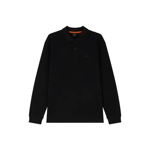 Hugo Boss FW24 Поло Мужское Черное