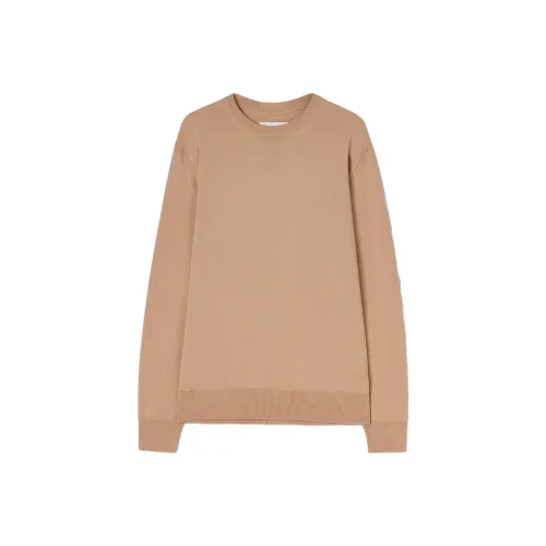 JIL SANDER Коричневый Мужской Свитеры