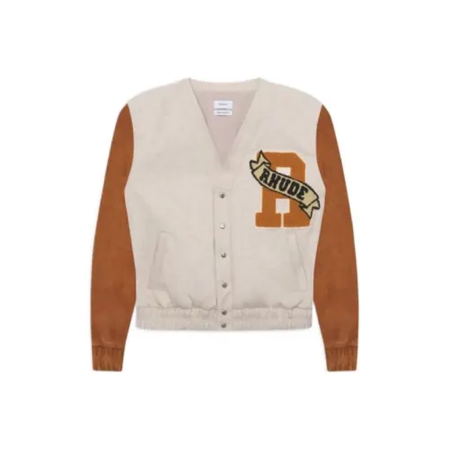 RHUDE SS22 Свитер Унисекс Коричневый