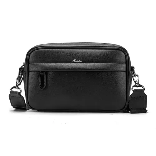 Mulinsen Полиэстер с ПУ (полиуретан) Сумка через плечо Унисекс Черный