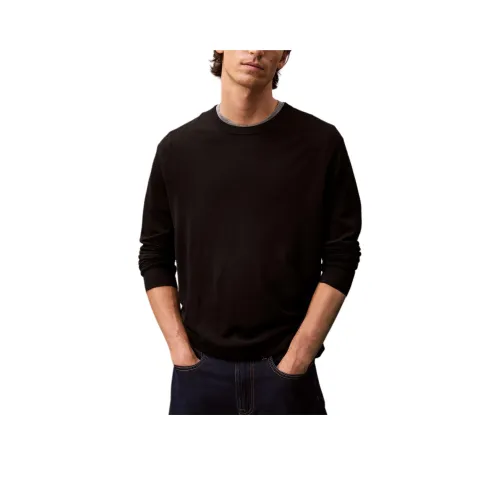 CALVIN KLEIN Свитер Унисекс Черный