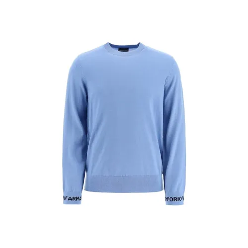 EMPORIO ARMANI Свитер Мужской Sapphire Blue
