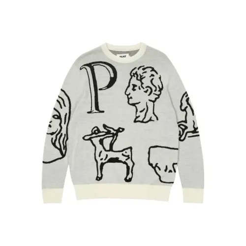 PALACE Серый Унисекс Трикотаж