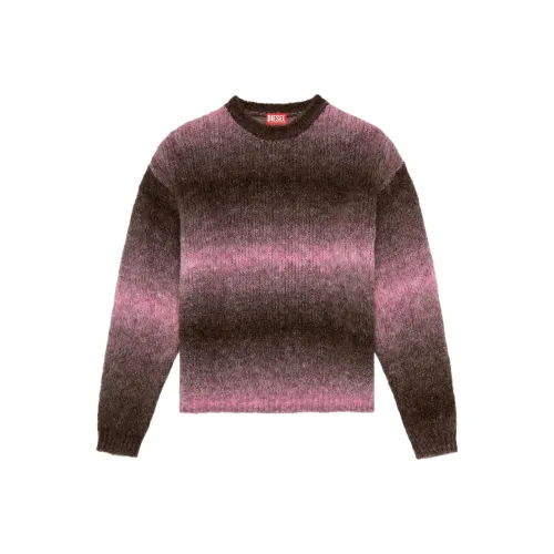 DIESEL Фиолетовые Мужские Свитера