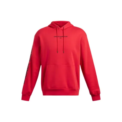 Under Armour Icon Красный Мужской Свитшот