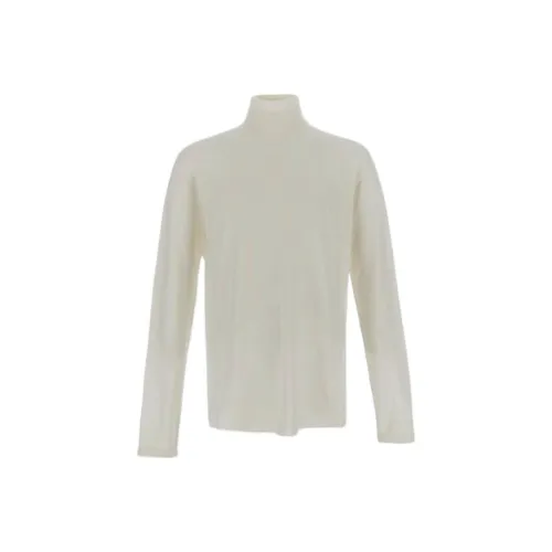 JIL SANDER Экрю Мужские Свитера