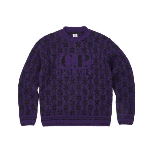 PALACE x C.P.CO Свитер Унисекс Фиолетовый Черный