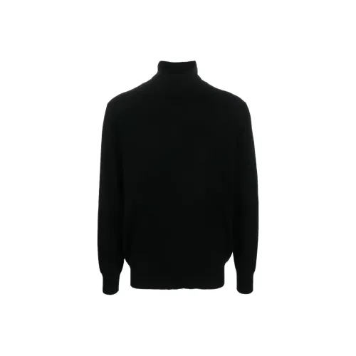 ALLUDE Мужские черные свитеры