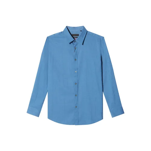 DIDIBOY FW24 Рубашка Мужская Синяя Клетка