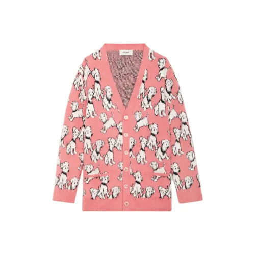 CELINE X AMY DORIAN Co Брендированная Серия Розовые Мужские Свитера