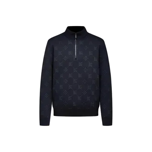 Biyin Leufen Неуглезаемый и Легкий в уходе Свитер Мужской