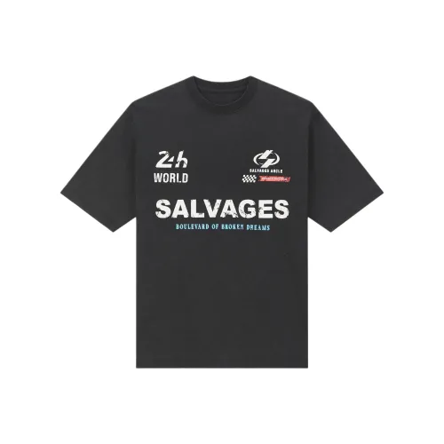 THE SALVAGES FASHION CLUB Рубашка Унисекс Выстиранный Черный