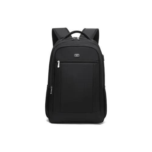 SEPTWOLVES Ткань Рюкзак Большой Мужской Черный