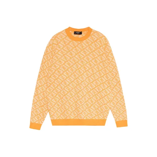 Fendi Orange Мужские Свитера