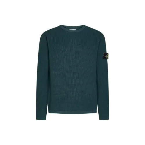 Stone Island Зеленые Мужские Свитера