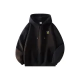 Чёрный (с капюшоном, флисовая подкладка)