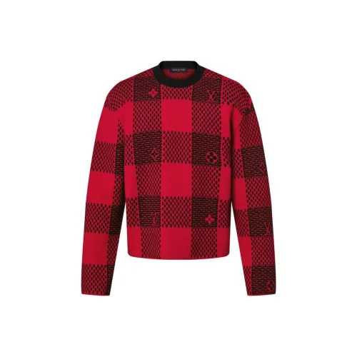 LOUIS VUITTON FW24 Свитер Мужской Красный