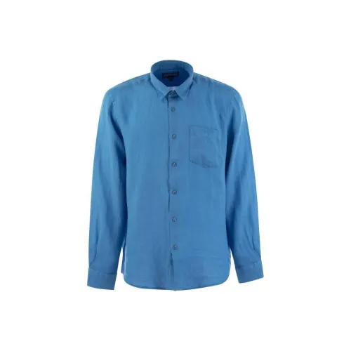 VILEBREQUIN Blue Мужские Рубашки