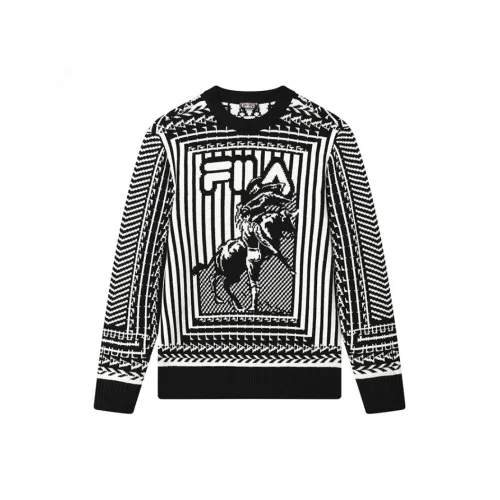 FILA Мужские черные свитеры