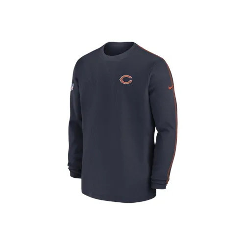 Nike x NFL Chicago Bears Sideline COACH Свитшот Мужской Морской синий