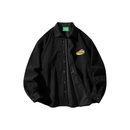 Улица Сезам Унисекс Рубашки