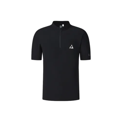FILA ATHLETICS T-Shirt Мужской Темно-Черный