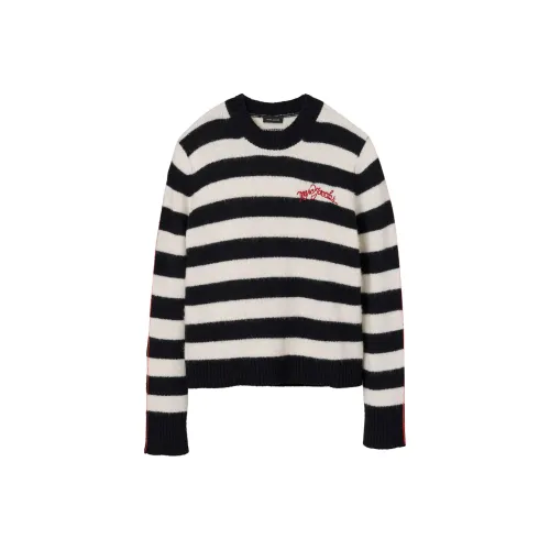 MARC JACOBS SS24 Свитер Унисекс Черный Белый