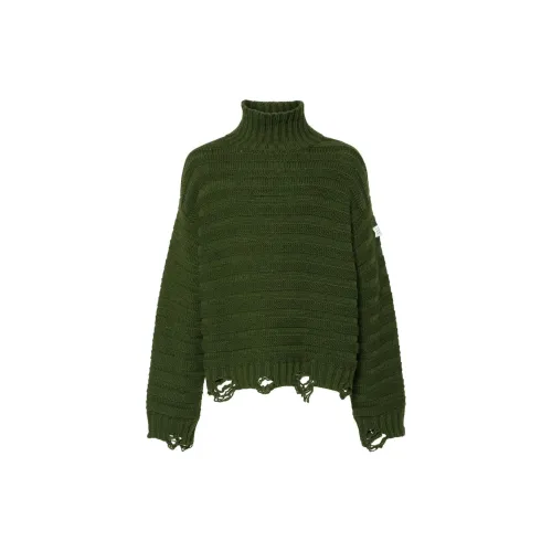 MM6 MAISON MARGIELA Свитер Мужской Оливково-зеленый