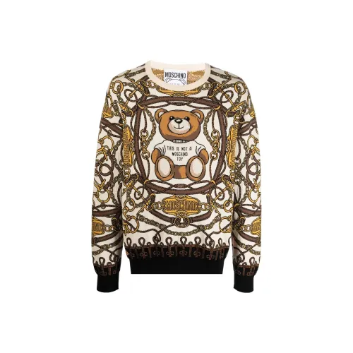 MOSCHINO FW22 Свитер Мужской Многоцветный