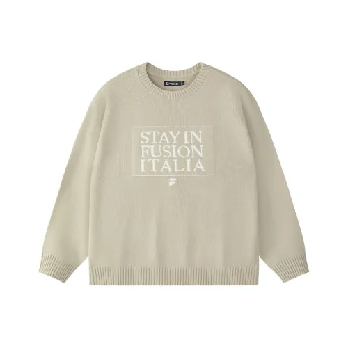 FILA FUSION Перо-серый Унисекс Свитеры