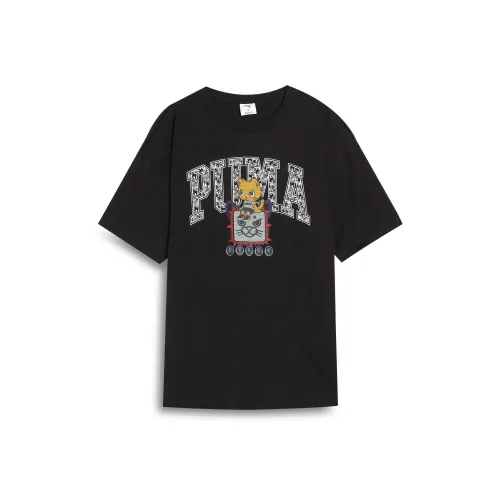 PUMA DylanGraphic OVERSIZED SS25 T-Shirt Унисекс Черный 01