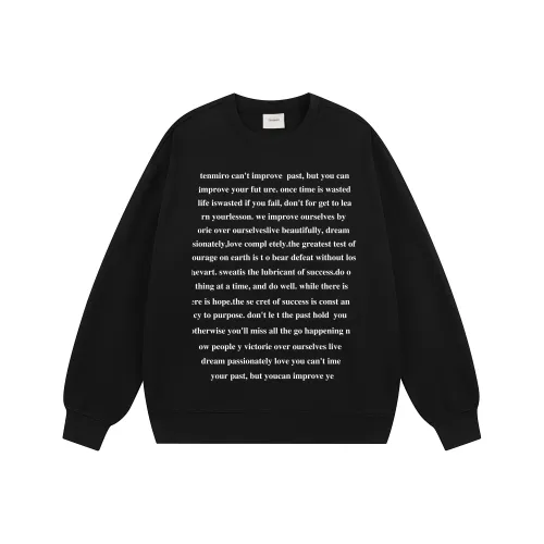 TEN MIRO Унисекс Свитшоты