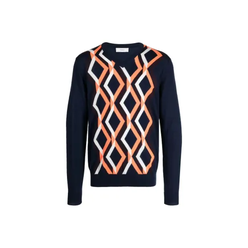 PRINGLE OF SCOTLAND SS24 Свитер Мужской Морской Синий