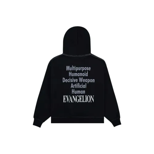 PLEASURES Evangelion Co Branded Модель Черный Унисекс Свитшоты