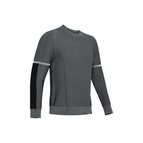 Under Armour Темно-серый Мужской Трикотаж