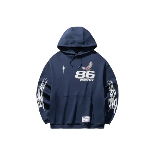 ANTA SNEAKERVERSE ATSV EAGLE Толстовка Мужской Яркий Лунно-голубой