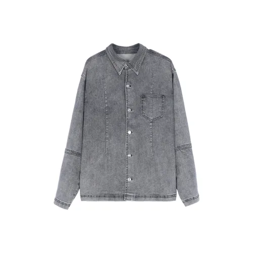 MOST Denim Куртка Мужская Черная Серый